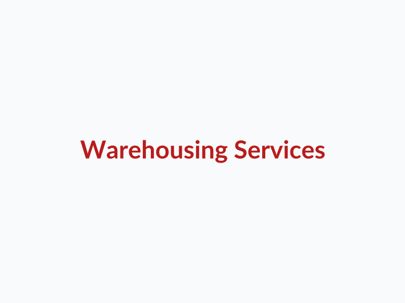 Warehousing Service India